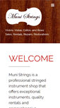 Mobile Screenshot of munistrings.com